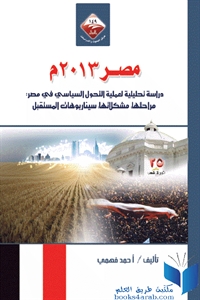 كتاب مصر 2013 م  لـ أحمد فهمي